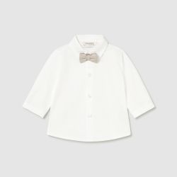 Camicia con papillon neonato  –  New Born  –  1101-26