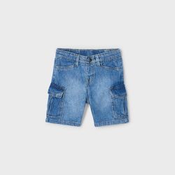 Pantaloncino jeans cargo bambino  –  Mayoral  –  3229-25