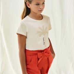 Pantaloncino lino ragazza  –  Mayoral  –  6268-24