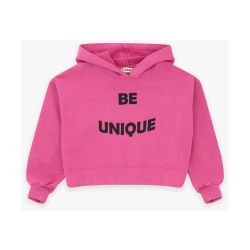 Felpa con cappuccio ragazza  –  Please  –  LM04040G-15