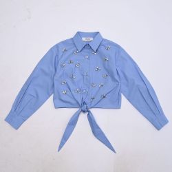 T-shirt crop ragazza  –  ViCOLO  –  3145CY00429-26