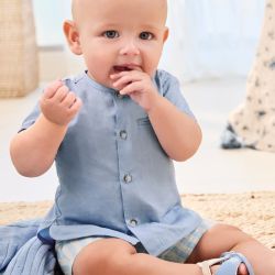 Completo pantaloncino neonato  –  New Born  –  1219-24