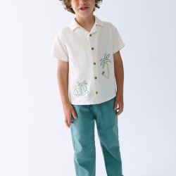 Pantalone di lino bambino  –  Mayoral  –  3575-26