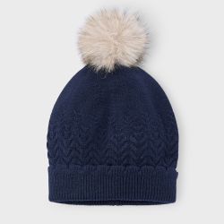 Cappello pompon bambina  –  Mayoral  –  10075-15