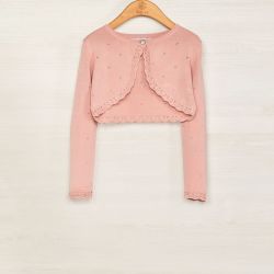 Cardigan bolero bambina  –  Abel & Lula  –  5351-23