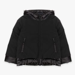 Piumino bambina con cappuccio e chiusura con zip  –  Imperial  –  JE03160G