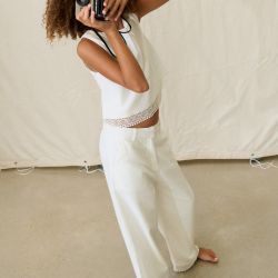 Pantalone con ricamo ragazza  –  Mayoral  –  6545-26