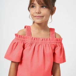 Blusa popeline ragazza  –  Mayoral  –  6101-24