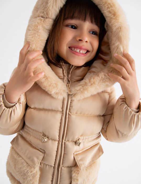 Giubbotto satinato ragazza –  Abel & Lula  –  5849-15