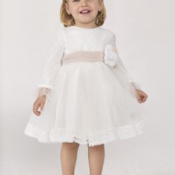 Vestito con tulle bimba  –  Abel & Lula  –  5503-16