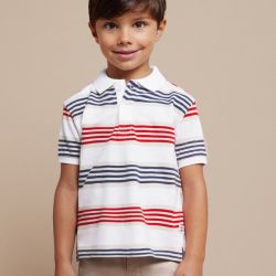 Polo a righe bambino  –  Mayoral  –  3108-24