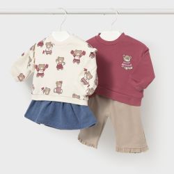 Completo 4 pezzi neonata  –  New Born  –  2674-16