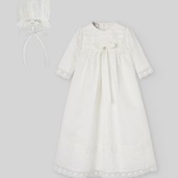 Vestito battesimo neonata  –  Paz Rodriguez  –  108-154020-16