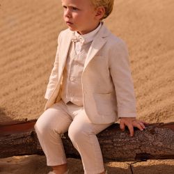 Pantalone lino elegante bimbo  –  Mayoral  –  1517-26