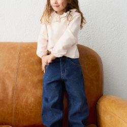 Jeans con fantasia bambina  –  Mayoral  –  4520-16