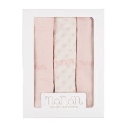 Set 3 pz mussola neonata  –  Nanan  –  N011R