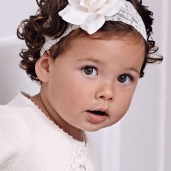 Fascia pizzo fiore ragazza  –  Abel & Lula  –  5428-24