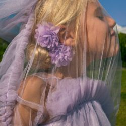 Fermaglio fiore bambina  –  Abel & Lula  –  5439-25