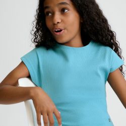 T-shirt a costine ragazza  –  Mayoral  –  6008-26