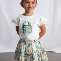 Gonna con stampa bambina  –  Mayoral  –  3903-26