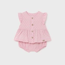 Completo pantaloncino neonata  –  New Born  –  1202-24