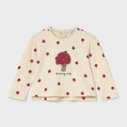 Maglietta con stampa bimba  –  Mayoral  –  2077-15