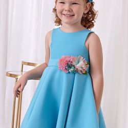 Abito fiori ragazza  –  Abel & Lula  –  5062-24