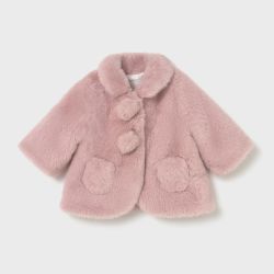 Cappotto con pelliccia neonata  –  New Born  –  2402-15