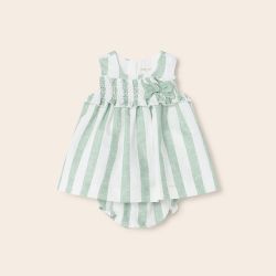 Vestito a righe neonata  –  New Born  –  1820-23
