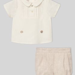 Completo elegante neonato  –  Paz Rodriguez  –  006-152628-25