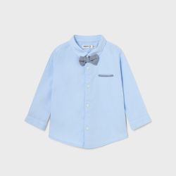 Camicia con papillon bimbo  –  Mayoral  –  1116-24