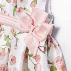 Vestito mikado stampato bimba  –  Abel & Lula  –  5010-25