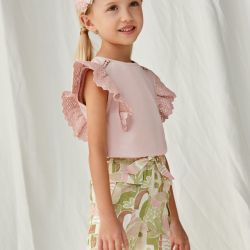 Pantaloncino stampato bambina  –  Mayoral  –  3254-24