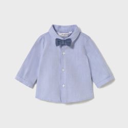 Camicia con papillon neonato  –  New Born  –  2196-15