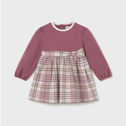 Vestito quadri coordinato bimba  –  Mayoral  –  2903-15