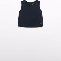 Top con ricamo ragazza  –  Abel & Lula  –  5177-26