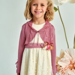 Cardigan maglia bambina  –  Abel & Lula  –  5383