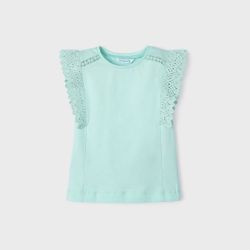 Maglietta m/c volant crochet  –  Mayoral  –  3061-23