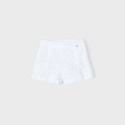 Pantaloncino traforato bambina  –  Mayoral  –  3285-25