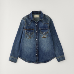 Camicia manica lunga ragazzo  –  ROY ROGER’S  –  RH136-16