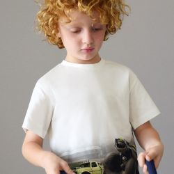T-shirt con stampa bambino  –  Mayoral  –  3071-26