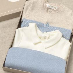Completo 3 pezzi neonato  –  New Born  –  2502-16