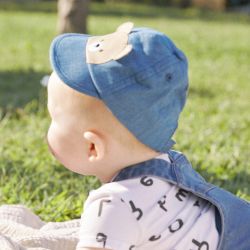 Cappello jeans neonato  –  New Born  –  9885-25