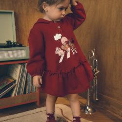 Vestito con cappuccio bimba  –  Mayoral  –  2937-16
