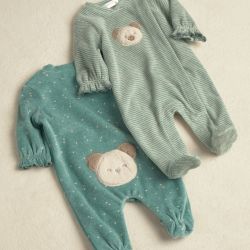 Set 2 pagliaccetti ciniglia neonata  –  New Born  –  2753-16