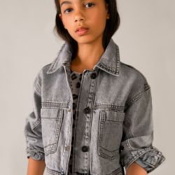 Giubbotto di jeans ragazza  –  Mayoral  –  6406-26