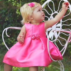 Vestito mikado bimba  –  Abel & Lula  –  5019-24