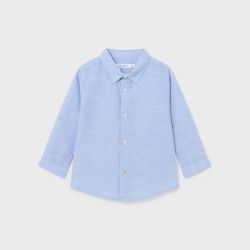Camicia lino basica bimbo  –  Mayoral  –  117-24