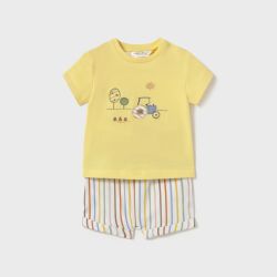 Completo pantaloncino neonato  –  New Born  –  1202-25
