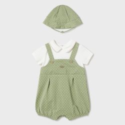 Salopette e cappello neonato  –  New Born  –  1616-24